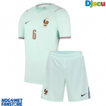 Francuska Eduardo Camavinga #6 Gostujuci Dres za djecu SP 2026 Kratak Rukav (+ Kratke hlače)